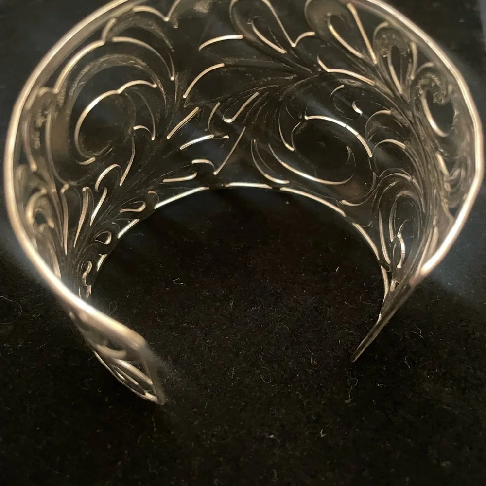 Silver Cuff Bracelet - Picture 3 of 4